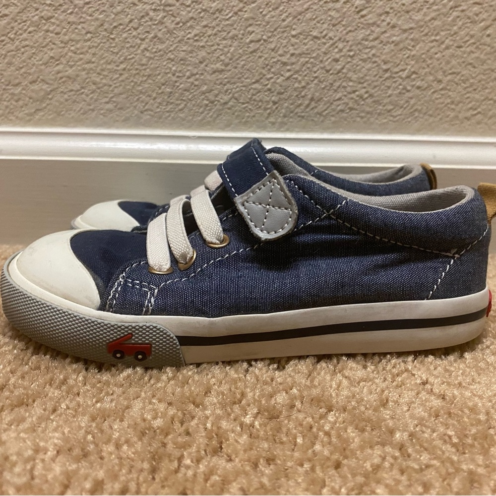 Chambray See Kai Run Size 11 Sneakers
